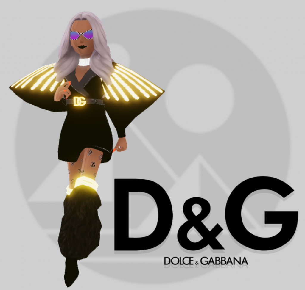 Tangpoko in Dolce & Gabbana